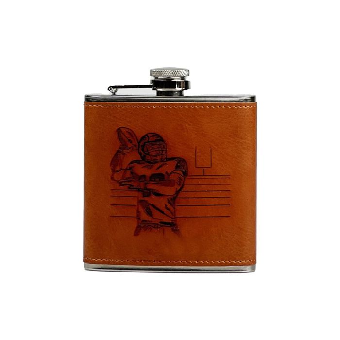 Leather Hip Flask | Selbrae