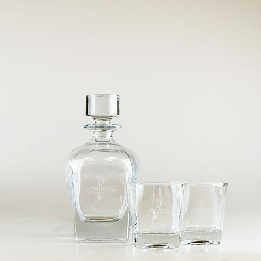 Glass Decanter and Tumbler Set | Selbrae