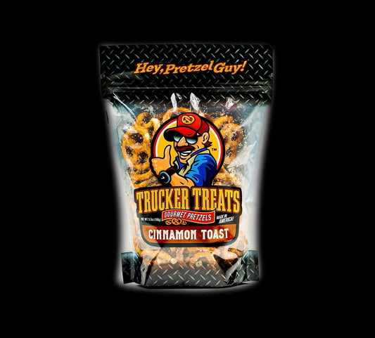 Cinnamon Toast Gourmet Pretzels | Trucker Treats
