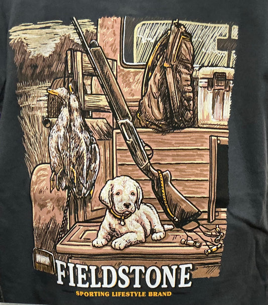 Fieldstone Yellow Lab Pup Toddler T-shirt
