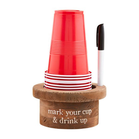 Disposable Cup & Marker Set | Mud Pie
