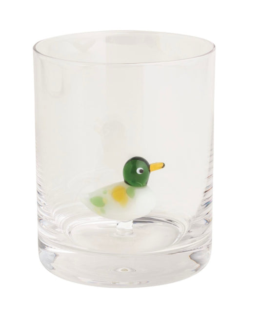Mallard Double Old Fashioned Glass | Mud Pie