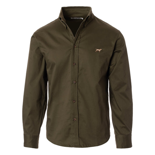 Canvas Button Down| Fieldstone