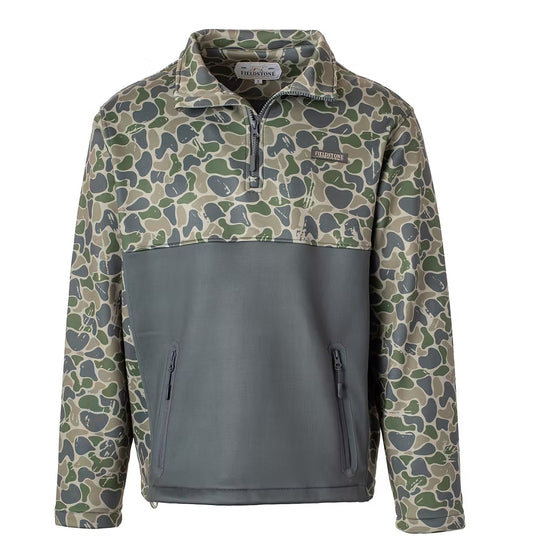 Backwoods Camo Quarter Zip Fleece | Fieldstone