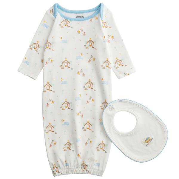 Nativity Gown with Bib | Mudpie