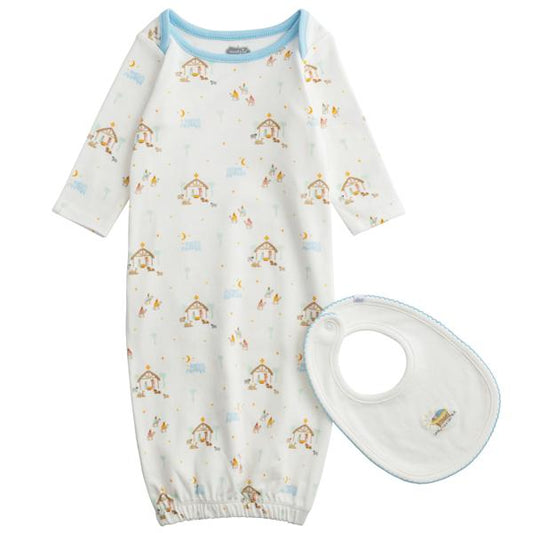 Nativity Gown with Bib | Mudpie