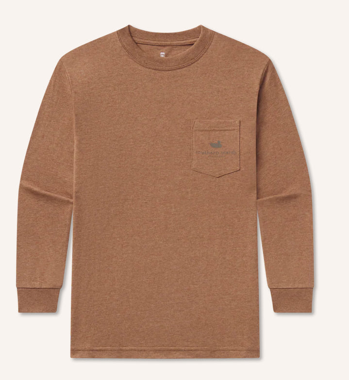 Youth LS Inflight Camo Tee | Southern Marsh