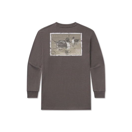Youth Duckstamp Pintail Tee - Long Sleeve | Southern Marsh