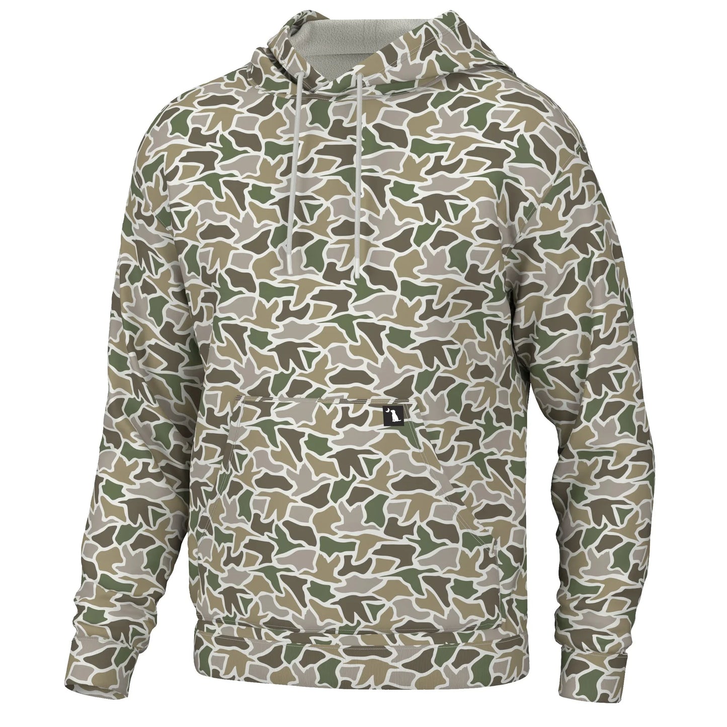 Youth Hilltop Hoodie in Duck Camo | Local Boy Outfitters
