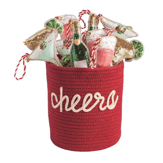 Cocktail Ornaments | Mud Pie