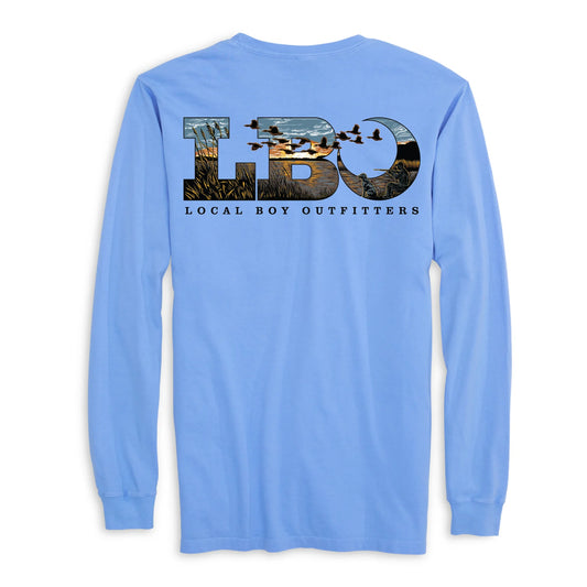LBO Marsh Scene LS Tee | Local Boy Outfitters