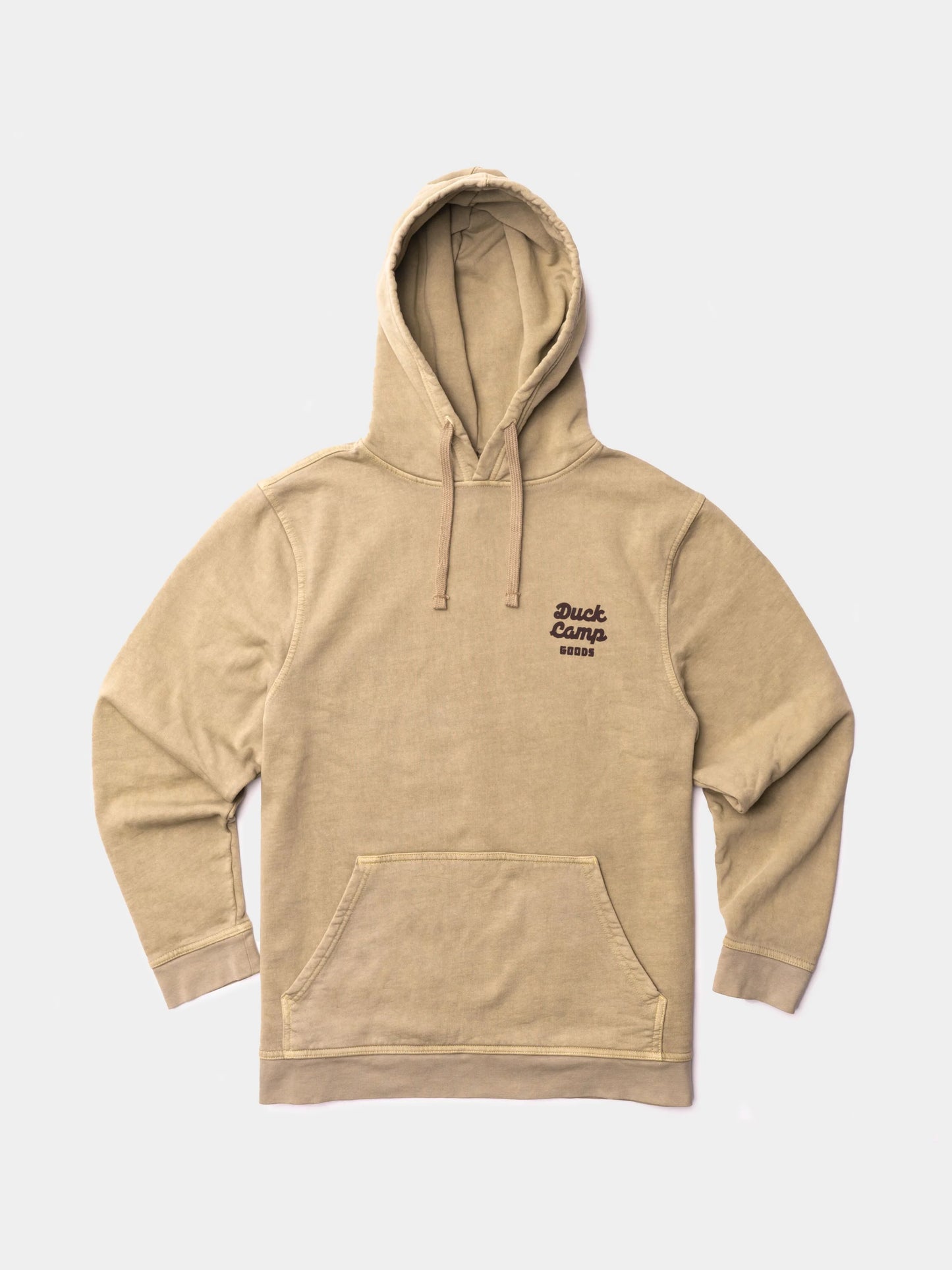 DC Shop Sweatshirt in Vintage Khaki | Duck Camp