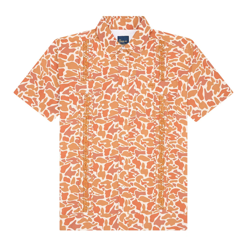 Guayabera Libre - Burnt Orange Camo | Texas Standard