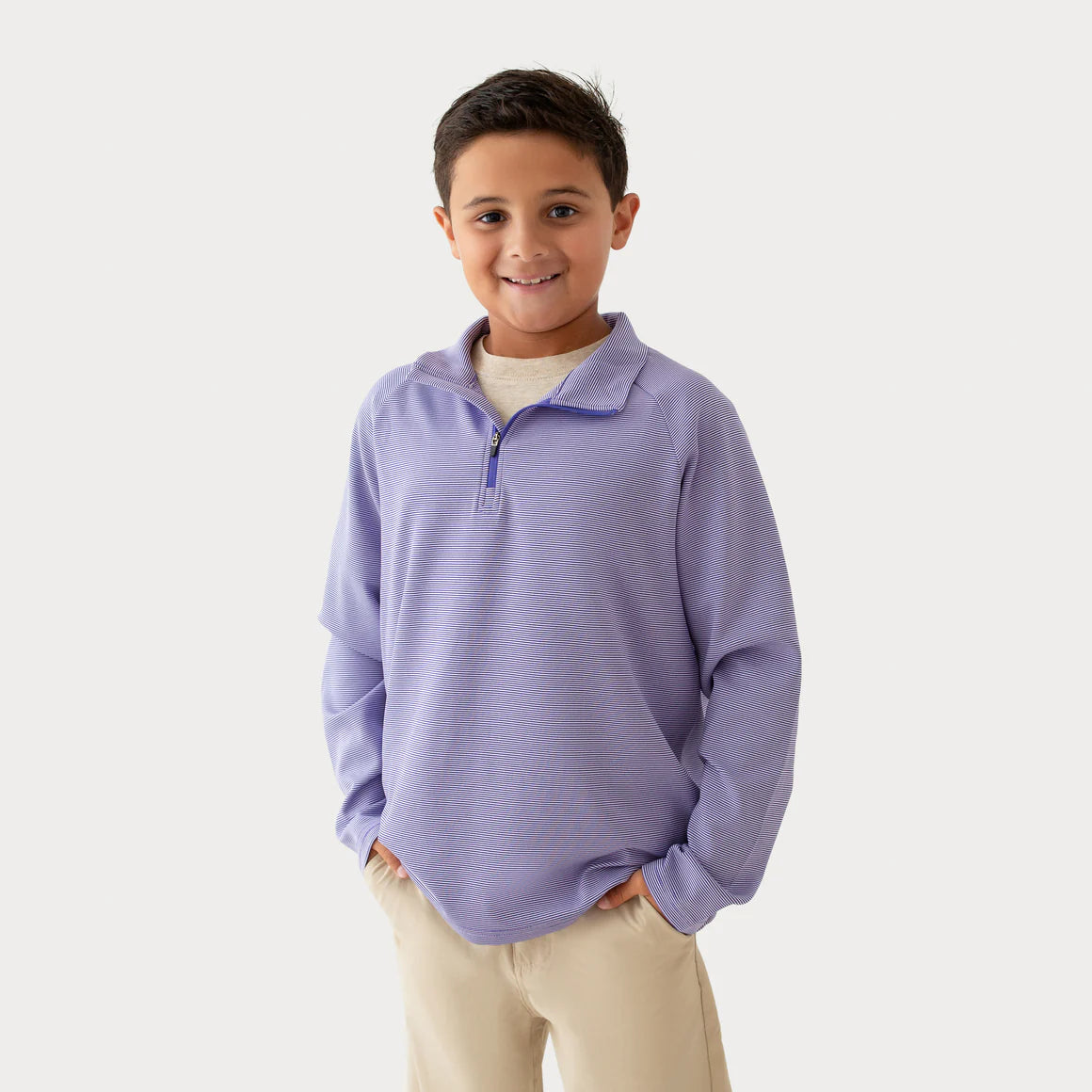 Youth Southampton Performance Quarterzip | Southern Marsh