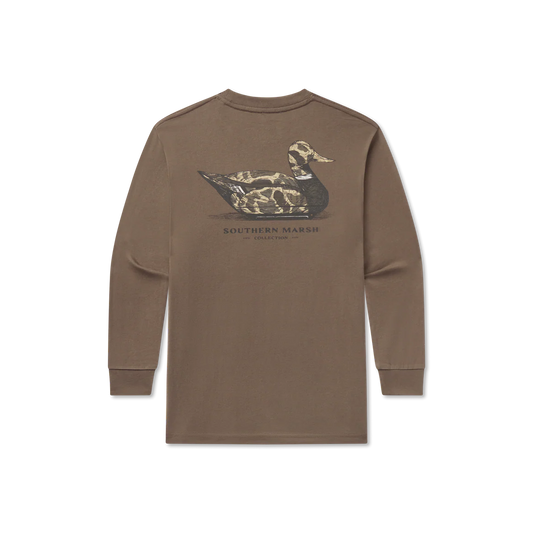 Youth Vintage Duck Decoy Tee - Camo Tee | Southern Marsh