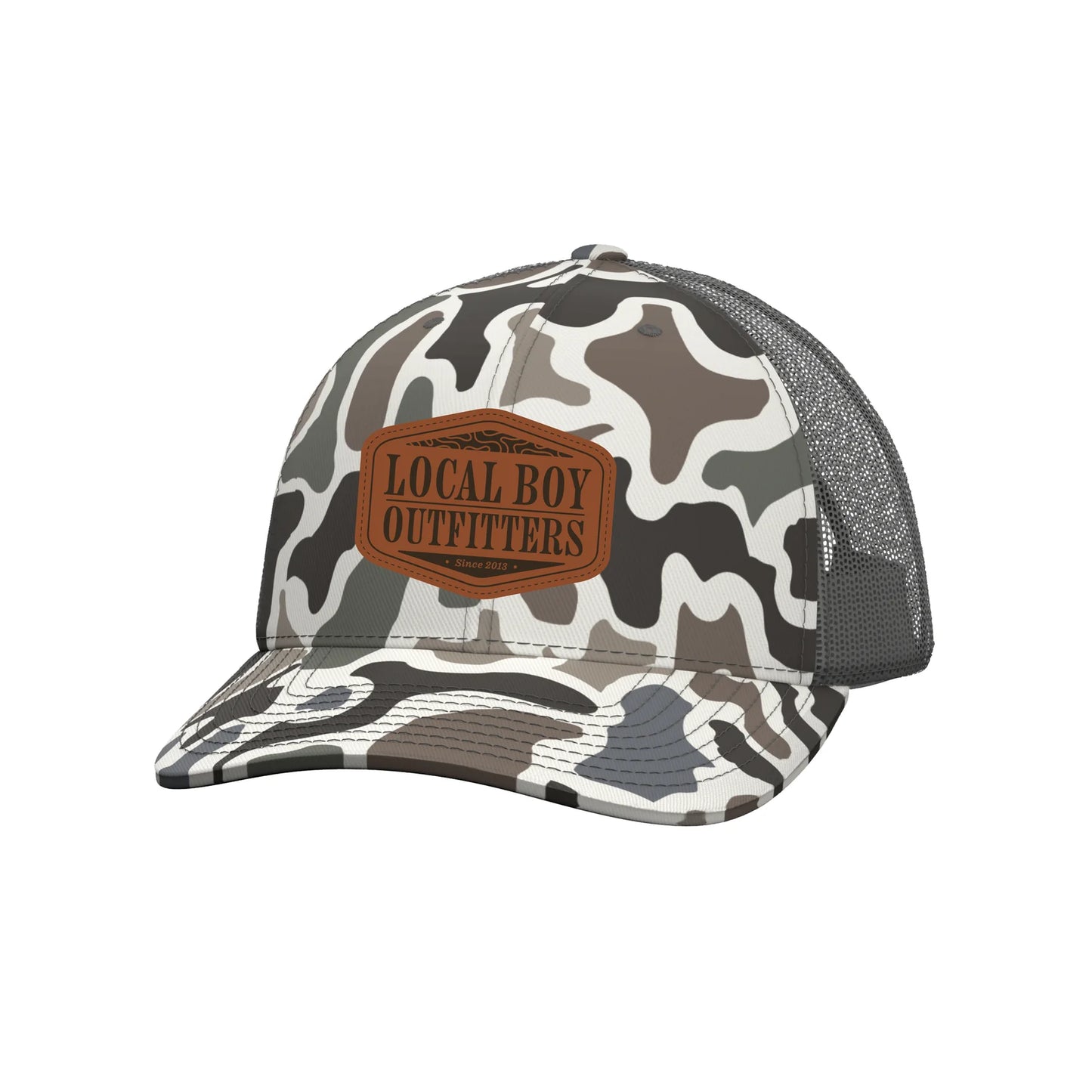 Topo Leather Trucker Hat | Local Boy Outfitters