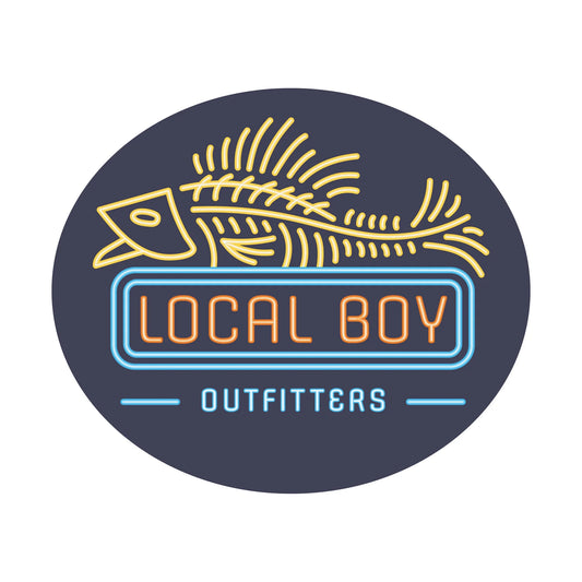 Neon Fossil Decal | Local Boy Outfitters
