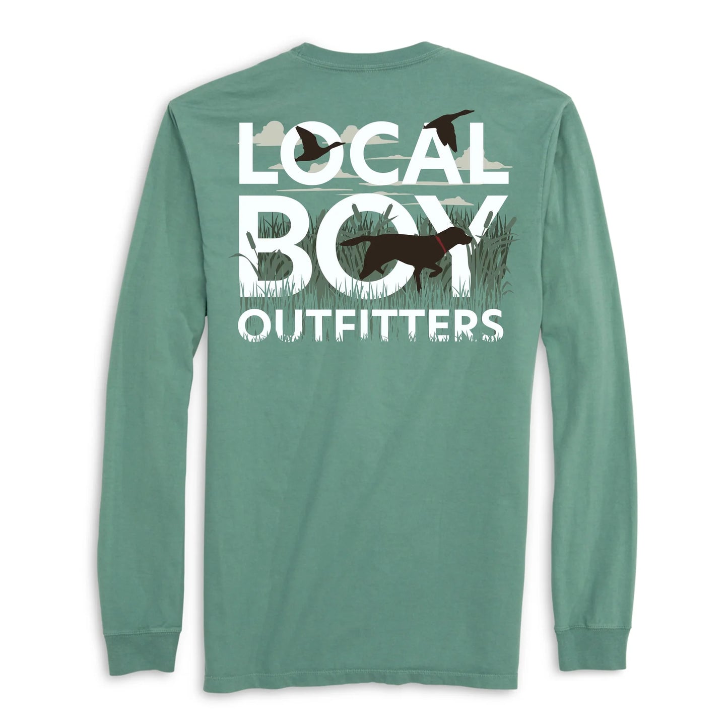 Youth Text and Tail LS Tee | Local Boy Outfitters