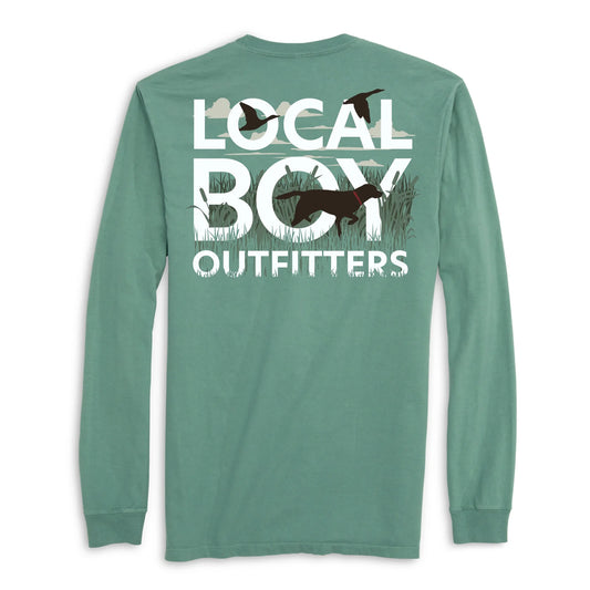 Youth Text and Tail LS Tee | Local Boy Outfitters