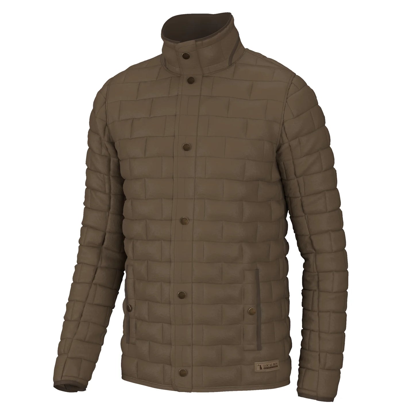 Brick Quilted Jacket | Local Boy Outfitters