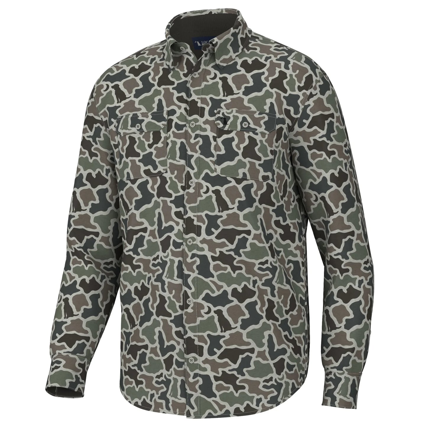 Camo Button-up | Local Boy Outfitters