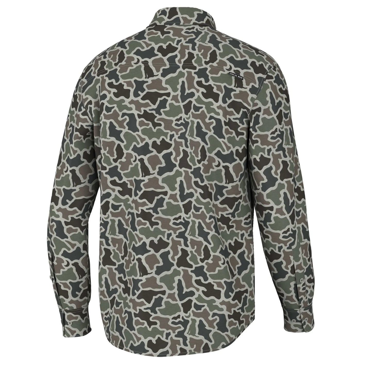 Camo Button-up | Local Boy Outfitters