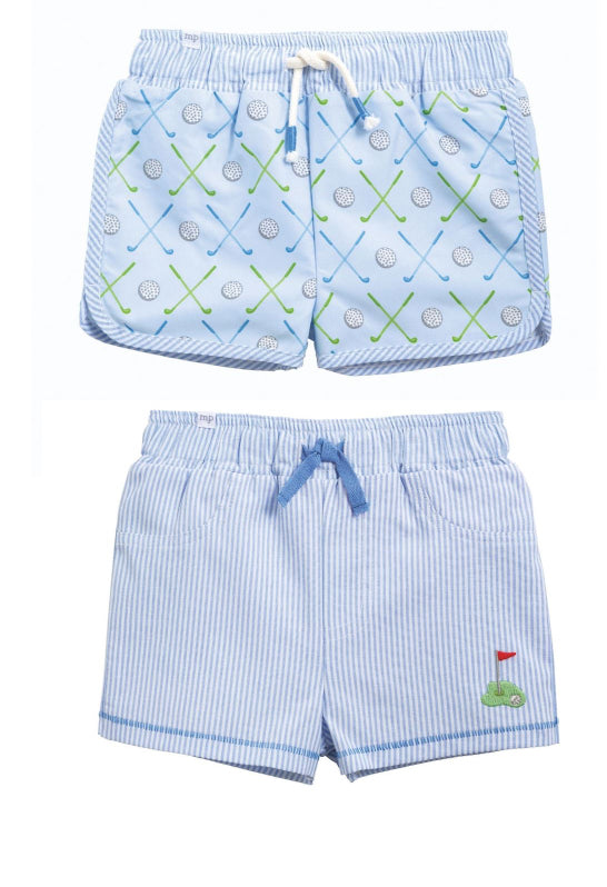 Golf Boys Swim Trunks | Mud Pie