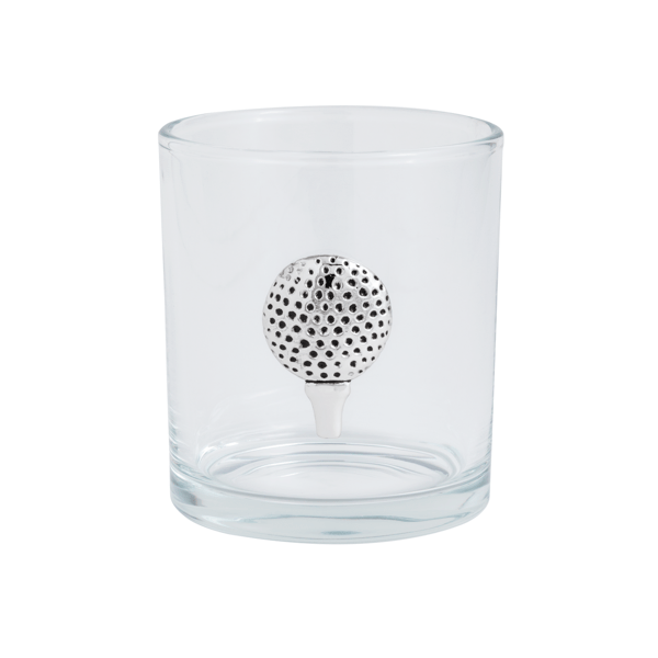 Golf Icon Dof Glass | Mud Pie