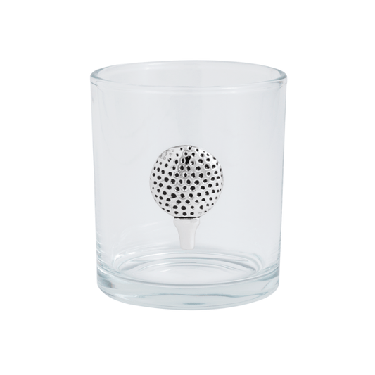 Golf Icon Dof Glass | Mud Pie