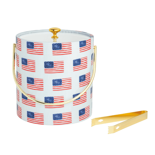 American Flag Ice Bucket | Mud Pie