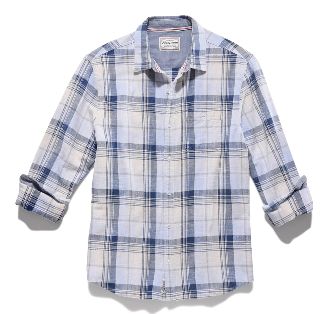 Roswell LS Vintage Wash Shirt | Flag & Anthem
