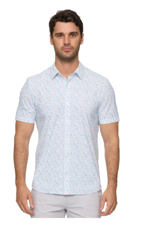 Edgewood SS Drink Print Journey Shirt | Flag & Anthem