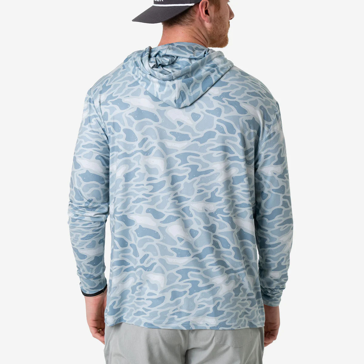 Performance Hoodie in Seaside Camo | Burlebo