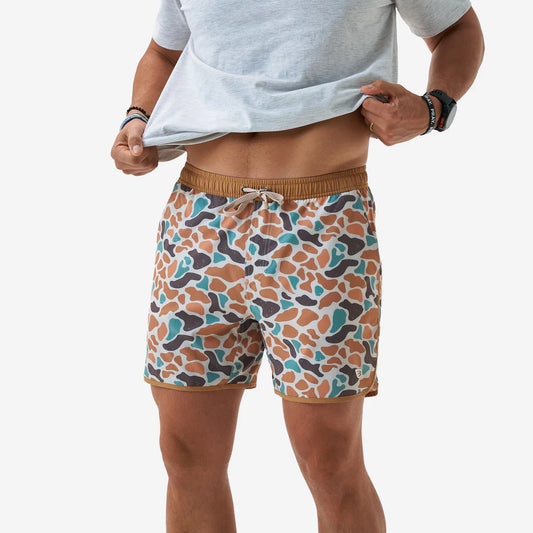 Swim Trunk in Bayside Camo | Burlebo