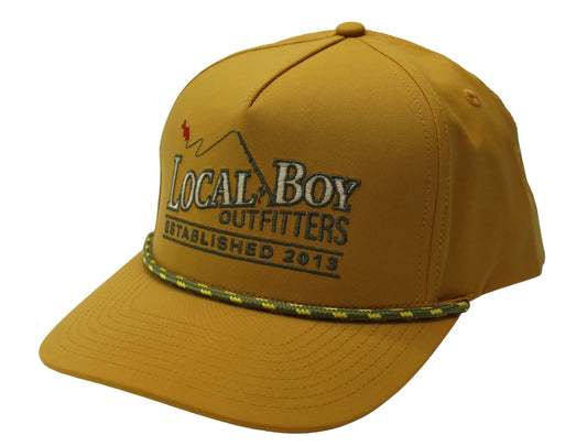 Tight Lines High Crown Rope Hat | Local Boy Outfitters