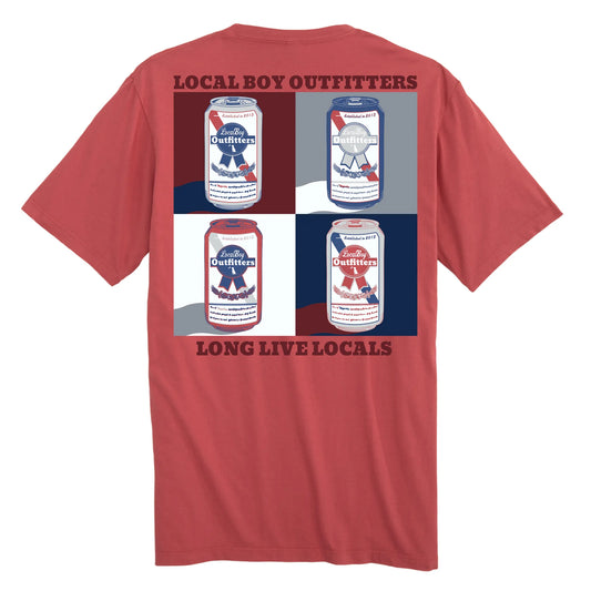 PBR Pop Art SS Tee | Local Boy Outfitters