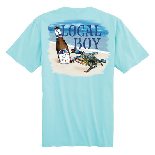 Sandy Crab SS Tee | Local Boy Outfitters