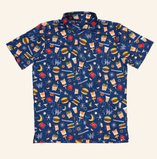 The Whataburger 1950s Customer Performance Polo | Chubbies