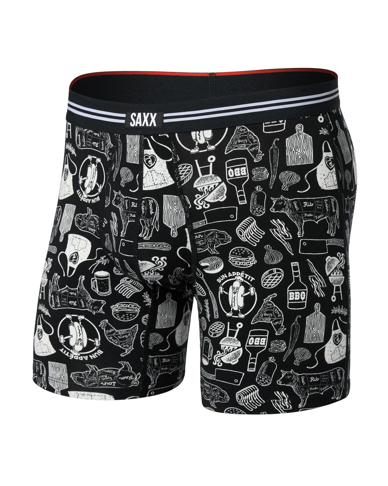 Saxx Vibe Xtra Soft Comfort 6” Boxer Brief with Fly| SAXX