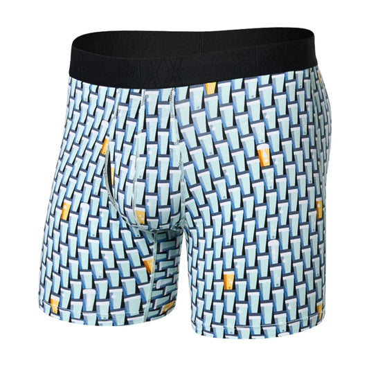 Droptemp Cooling Cotton Boxer Brief in Grab a Beer | SAXX