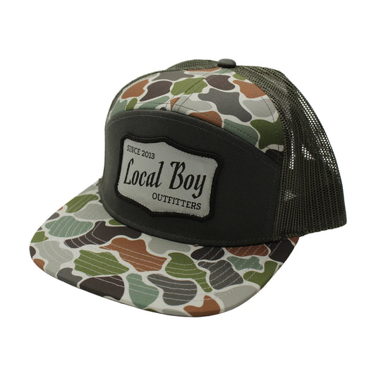 Olde Patch 7 Panel Hat | Local Boy Outfitters