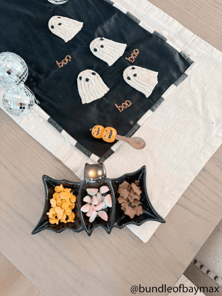 Glow Ghost Table Runner | Mud Pie