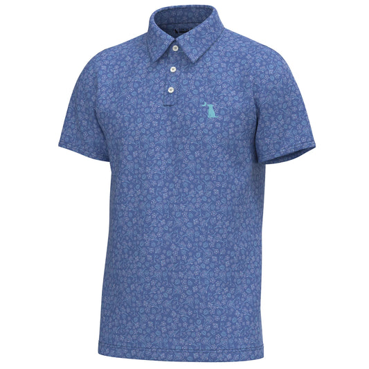 Dirty Myrtle Polo - Sailfish Scramble | Local Boy Outfitters
