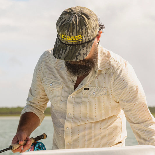 Unstructured SnapBack Hat in Mutations Laboratory Camo | Howler