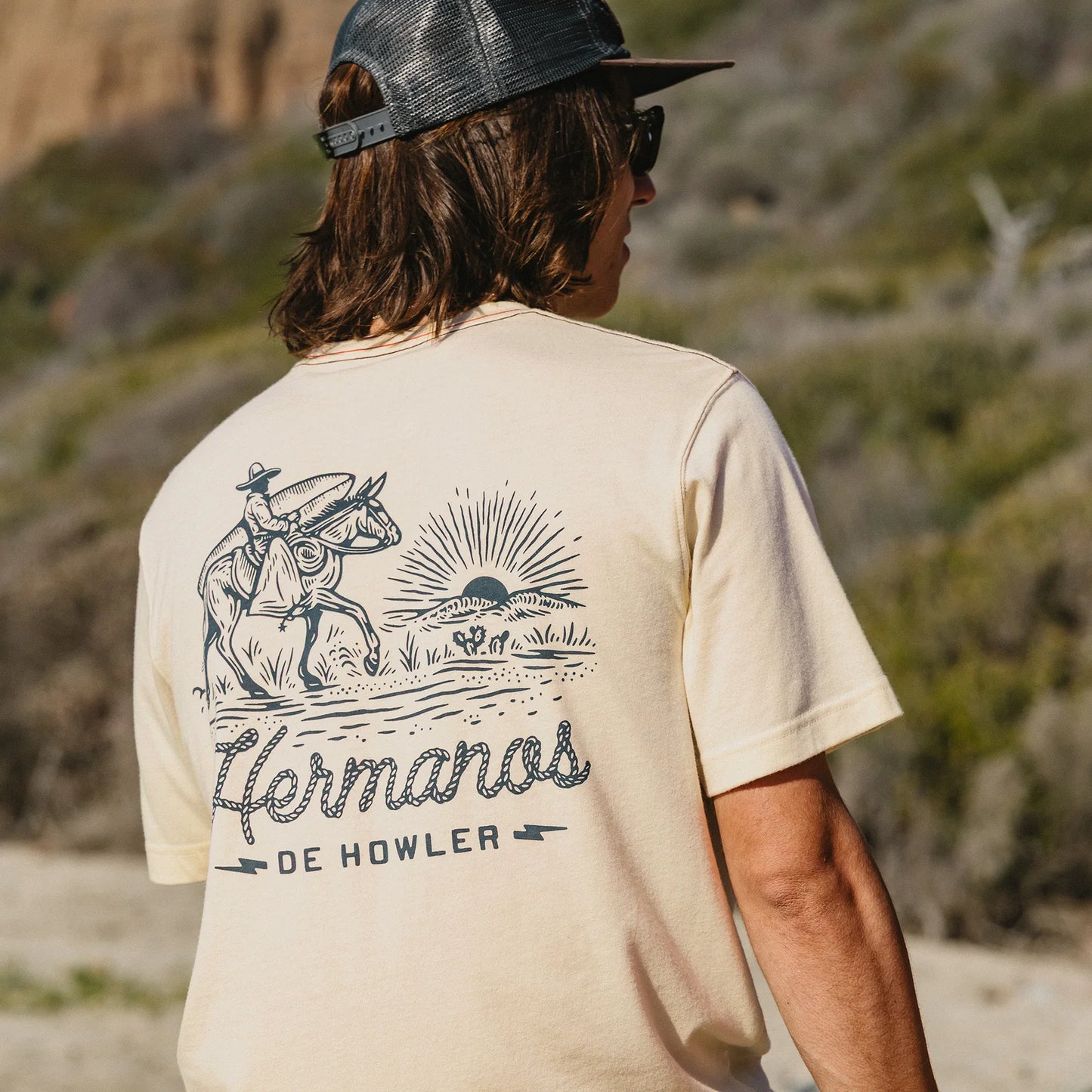 Sunset Rider T-Shirt in Natural | Howler