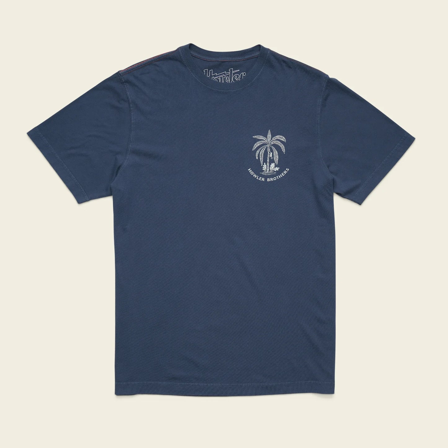 Palmetto Print Cotton T-Shirt in Key Largo | Howler