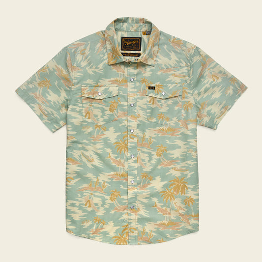 H Bar B Snapshirt : Dreamland : Seafoam | Howler