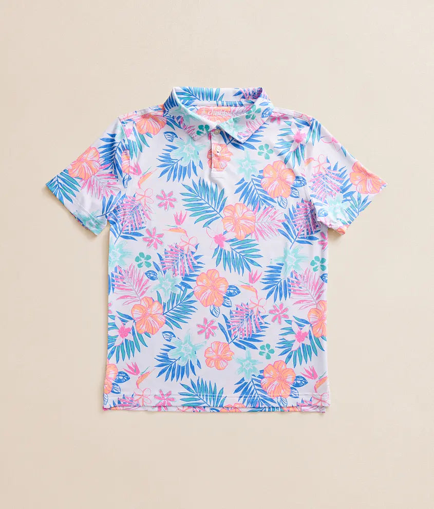 The Tropic Like Its Hot Performance Polo | Chubbies