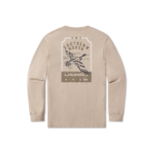 Vintage Tag Tee - Duck - Long Sleeve | Southern Marsh