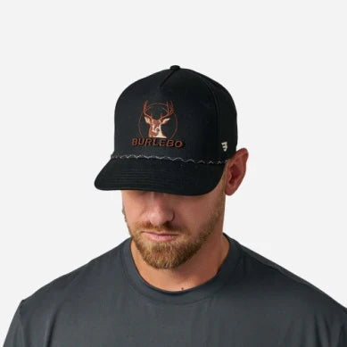Men’s Burlebo Buck Black Cap